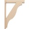 Ekena Millwork 5 1/2-in W x 28-in D x 40-in H Funston Block Rough Cedar Woodgrain TimberThane Outlooker, Primed Tan OUTUR055X28X40FST44RCPR - alternate 5
